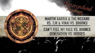 Martin Garrix vs. The Weeknd - Can&#39;t Feel My Face vs. Bounce Generation vs. Heroes // TML Mashup