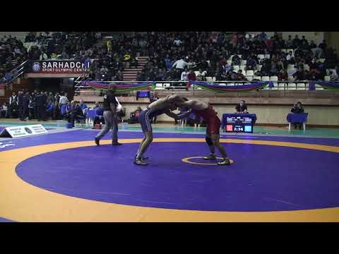 1/8 final FS - 65 kg: Vüsal Hüseynov - Mürşüd Hüseynov