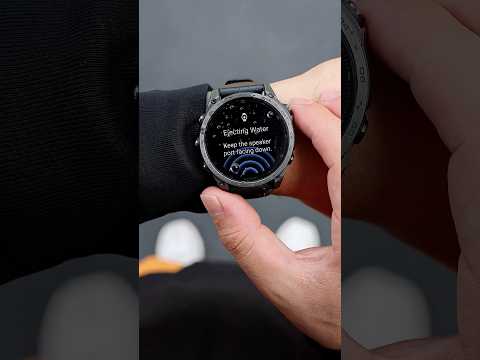 Garmin | Water Ejection on tactix 8