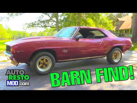 Barn Find 1969 Camaro SS