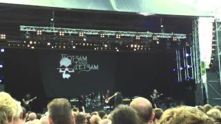 flotsam and jetsam at into the grave 2014 - Escape from within