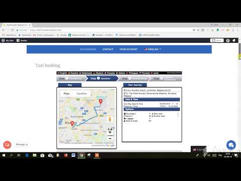 taxi brussels airport video