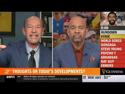 Pardon The Interruption | Wilbon details Adam Silver should suspend Kyrie Irving after anti-semitism