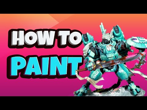 How I Painted Commander Farsight the WRONG Colours!