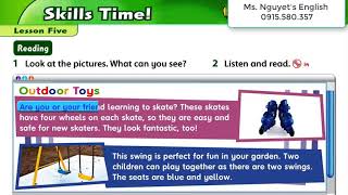Unit 3 Lesson 5 Outdoor Toys.Family and Friends 2