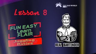 👑Juggling Flair Course📒 Lesson 8. Catch