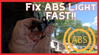 2014 Jeep Wrangler Rear Wheel Speed Sensor Replacement | Fix Codes C1034 & C1035