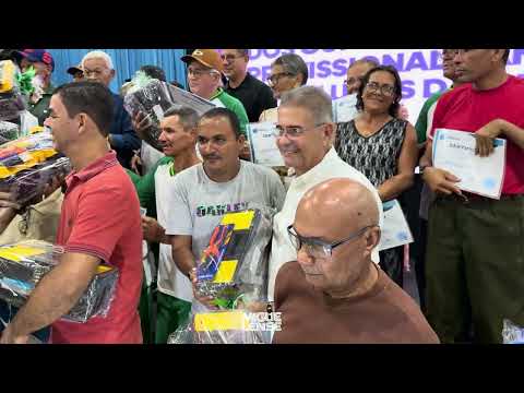 Entrega dos Certificados da EJA Profissionalizante em São Miguel dos Campos Alagoas 