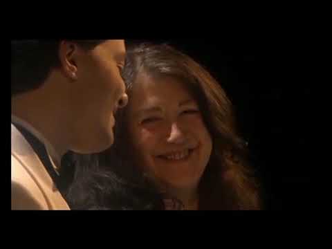 Argerich and Kissin play "Sonata KV 521" by Mozart
