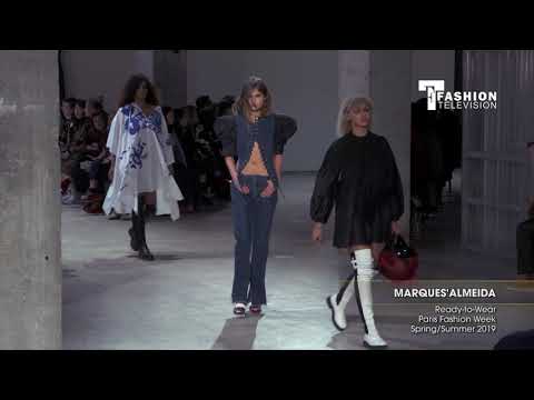 MARQUES ALMEIDA Ready-to-Wear Paris Fashion Week Spring/Summer 2019