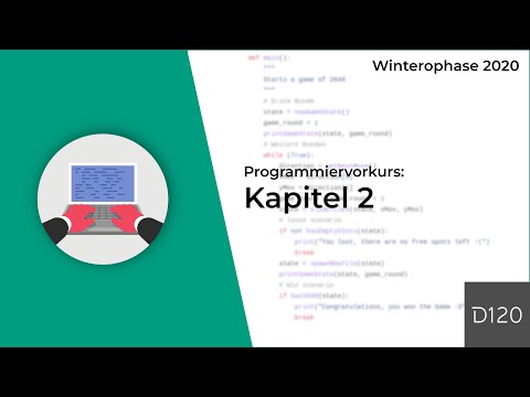 Programmiervorkurs 2020 - Kapitel 2: Spaß mit Daten - Teil 2: Operatoren
