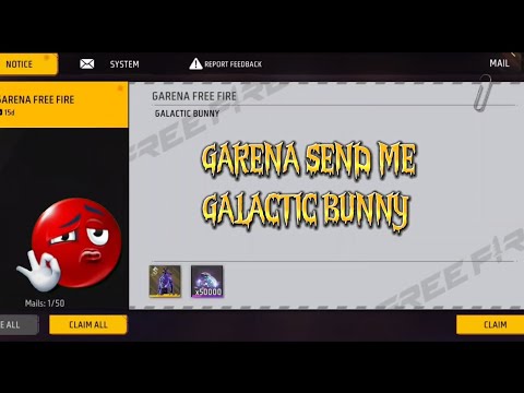 Garena Send me GALACTIC Bunny With 50,000 Diamonds😱 #freefire #garenafreefire  #freefiremax #ff 