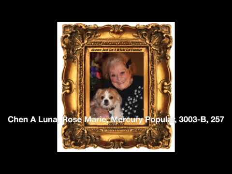 Chen A Luna, Rose Marie, Mercury Popular, 3003 B, 257