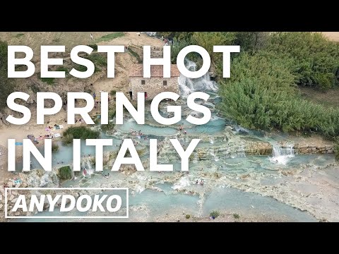 Saturnia Hot Springs are the best in Italy!
