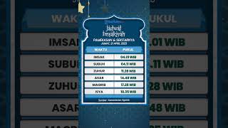 Jadwal Salat & Imsakiyah 21 April 2023 untuk Wilayah Kabupaten Pamekasan Madura dan Sekitarnya