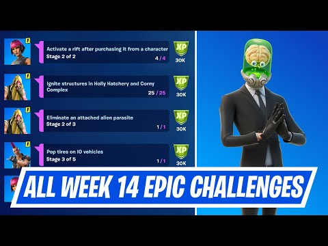 All Week 14 Epic Quest Challenges Guide in Fortnite - Week 14 Quest in Chapter 2 Season 7