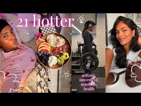 WEEKLY VLOG ♡ (how to get hotter in 21 days - try this new routine w me!! healthy habits that stick)