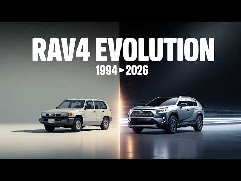 🔥 Toyota RAV4 Evolution (1994–2026) | Every Generation Explained #RAV4 #SUV