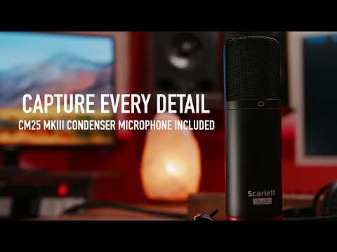 Focusrite Scarlett 2i2 Studio 3rd Gen 2x2 USB Audio Interface and Recording Bundle