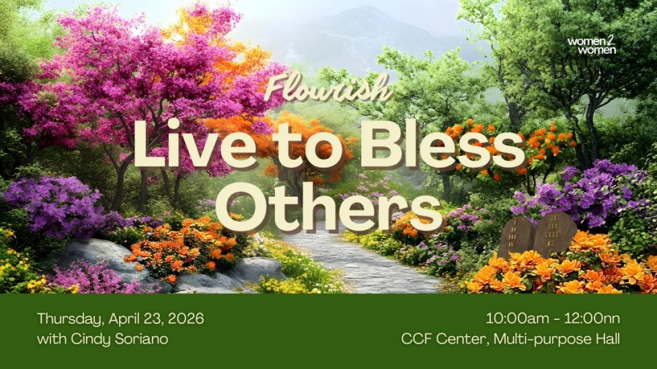 Flourish: Live to Bless Others with Cindy Soriano