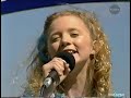 Nikki Webster Singing National Anthem At 2000 Melbourne Cup