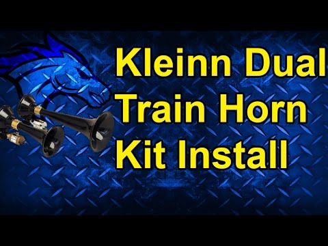 Kleinn Train Air Horn Install: Too loud? Too bad! #HK5