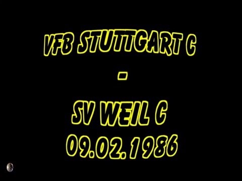 VfB Stuttgart C - SV Weil C 09.02.1986