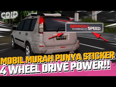 MOBIL BANYAK STICKER DI CDID CUMA 100 JUTA (Roblox) #cdid #cdidrevamp