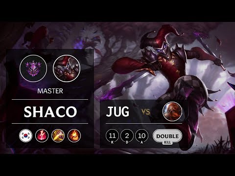 Shaco Jungle vs Gragas - KR Master Patch 9.13