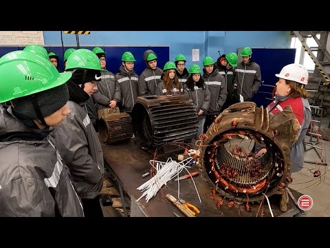 Где дают новую жизнь электродвигателям. Ревдинские студенты побывали на СУМЗе