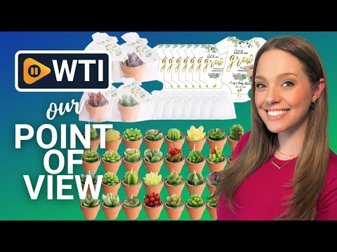 Succulent Candle Favors - WTI product video review
