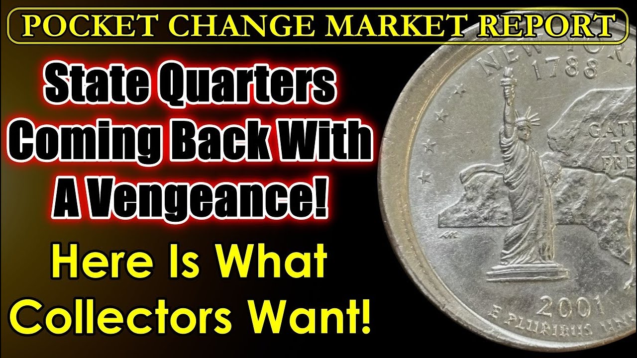 STATE QUARTERS PAYING MASSIVE REWARDS! Look For These Now! POCKET CHANGE MARKET REPORT