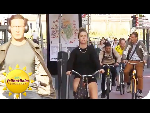 Radgaragen & über 12.000 Stellplätze - zu Besuch in einer Fahrradstadt | SAT.1 Frühstücksfernsehen