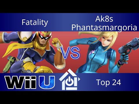 Clash of the Carolinas - Fatality (Falcon) vs Ak8 (Zero Suit Samus) - Smash 4 Top 24