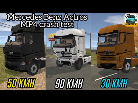 Thumbnail for Grand truck simulator 2 - crash test at different speeds [cabover truck] by Cabover truck