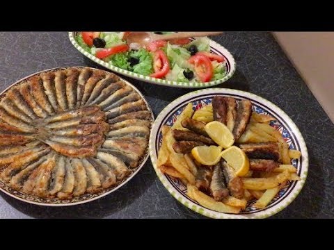 طريقة مدهشة  لقلي السردين على طريقة المطاعم التركية