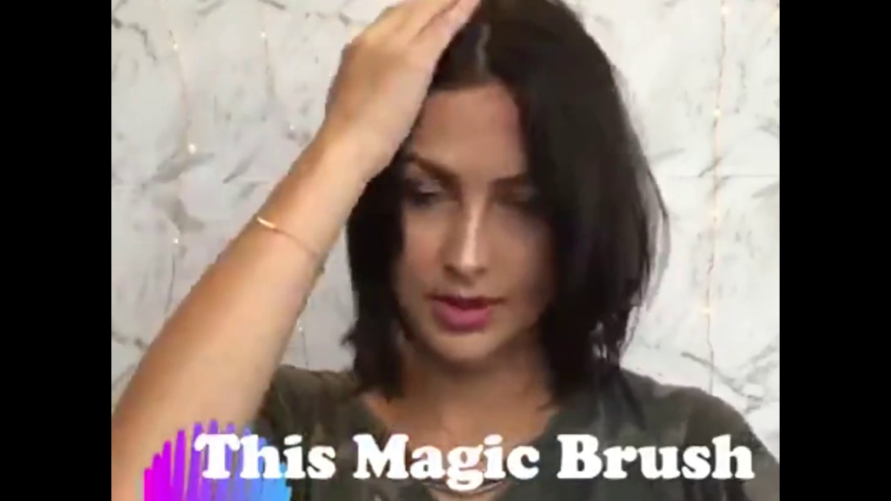 Mini Electric Straightening Brush