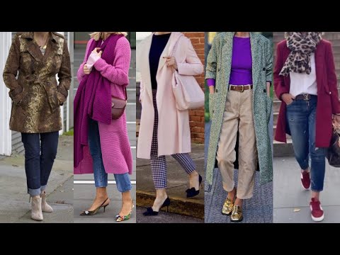 VISTE GUAPA y ELEGANTE pasados los 50/ CONJUNTOS y COMBINACIONES de ROPA de MODA OTOÑO INVIERNO