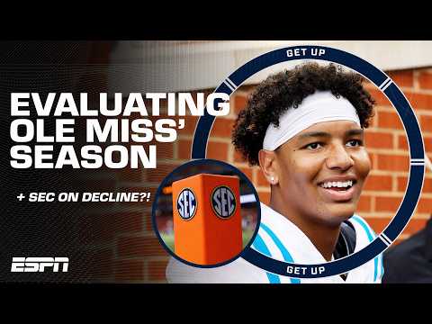 Josh Pate addresses Ole Miss' 'GUT CHECK' + The SEC's reign is declining? | Get Up