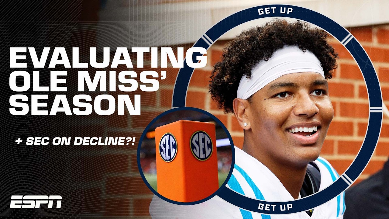 Josh Pate addresses Ole Miss' 'GUT CHECK' + The SEC's reign is declining? | Get Up