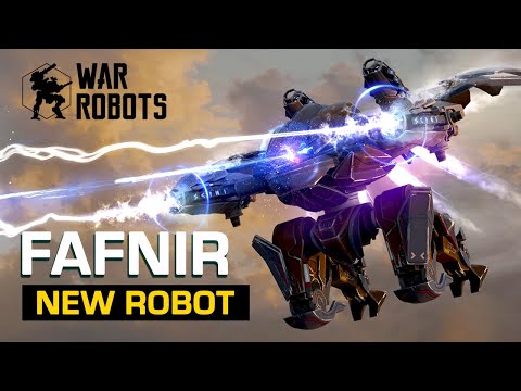 Fafnir, The Runic Dragon 🐲 | New Robot Overview - War Robots