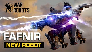 Fafnir, The Runic Dragon 🐲 | New Robot Overview - War Robots