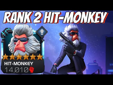6 Star Rank 2 HIT-MONKEY Rank Up & Gameplay - Crits For DAYS!!!