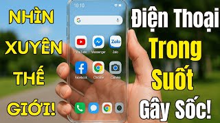 Smartphone Trong Suốt: Khi Công Nghệ Vượt Xa Sức Tưởng Tượng!
