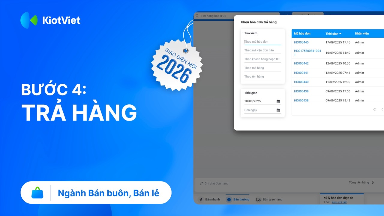 Trả hàng