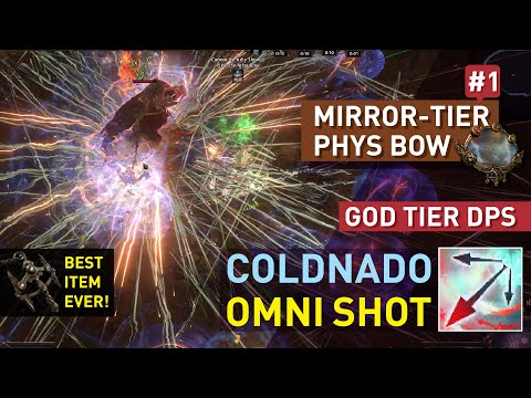The Strongest Bow Build【OMNISHOT : Boss Per Second】ft. #1 Phys Bow in 3.22 | Not fully Min-Maxed yet