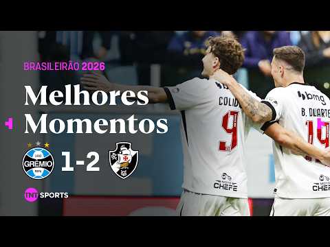 VASCO OPERA MILAGRE E VIRA EM APENAS 4 MINUTOS NO BRASILEIRÃO! GRÊMIO 1 X 2 VASCO