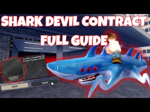 How To Obtain Shark Devil Contract (FULL GUIDE) | Devil Hunter
