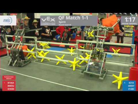 2017 VRC-MS Spir QF1-1 - 8736A 8065U 8193D vs 8314 4004Y 2148C - 47 to 0