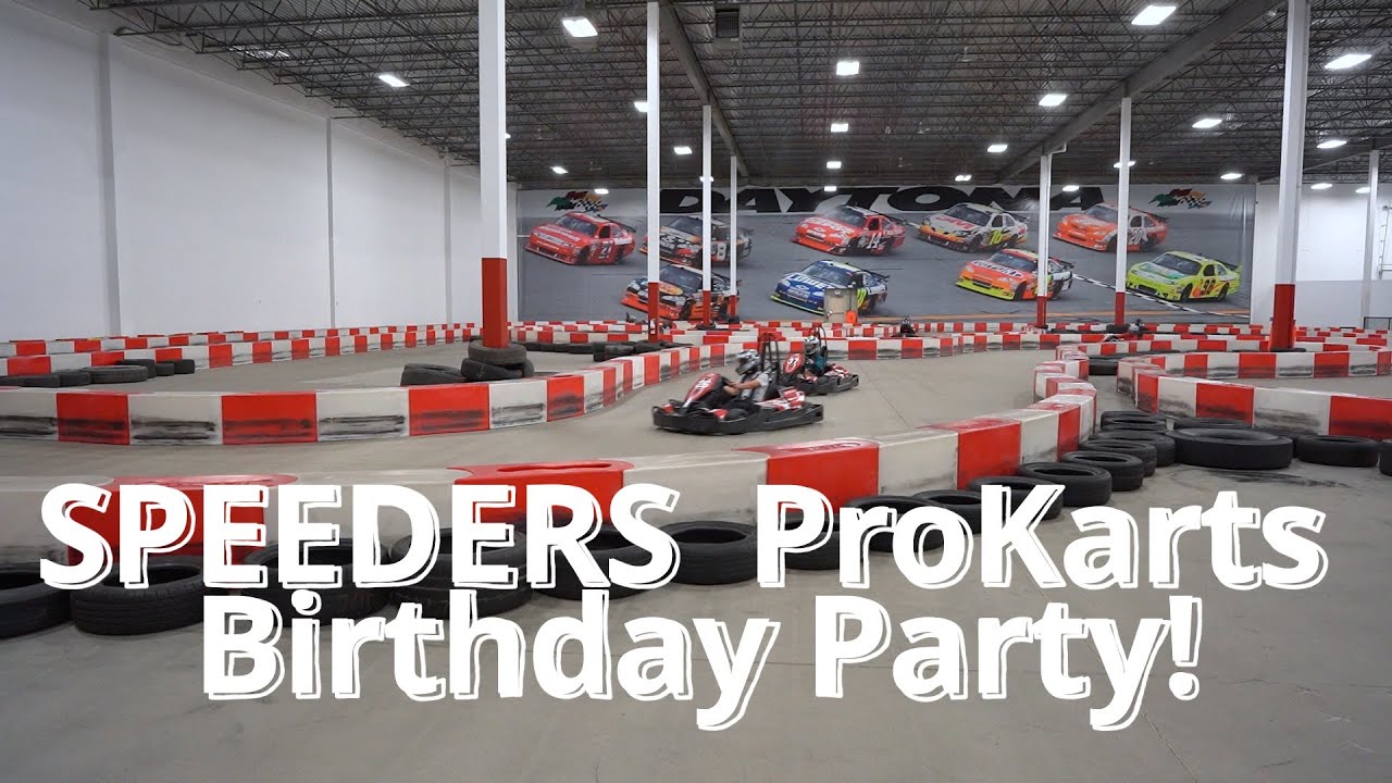 Watch video SPEEDERS Indoor Electric ProKarts Birthday Party!! Junior Go Kart is never this much fun!! Now SPEEDERS Indoor Electric ProKarts Birthday Party!! Junior Go Kart is never this much fun!!